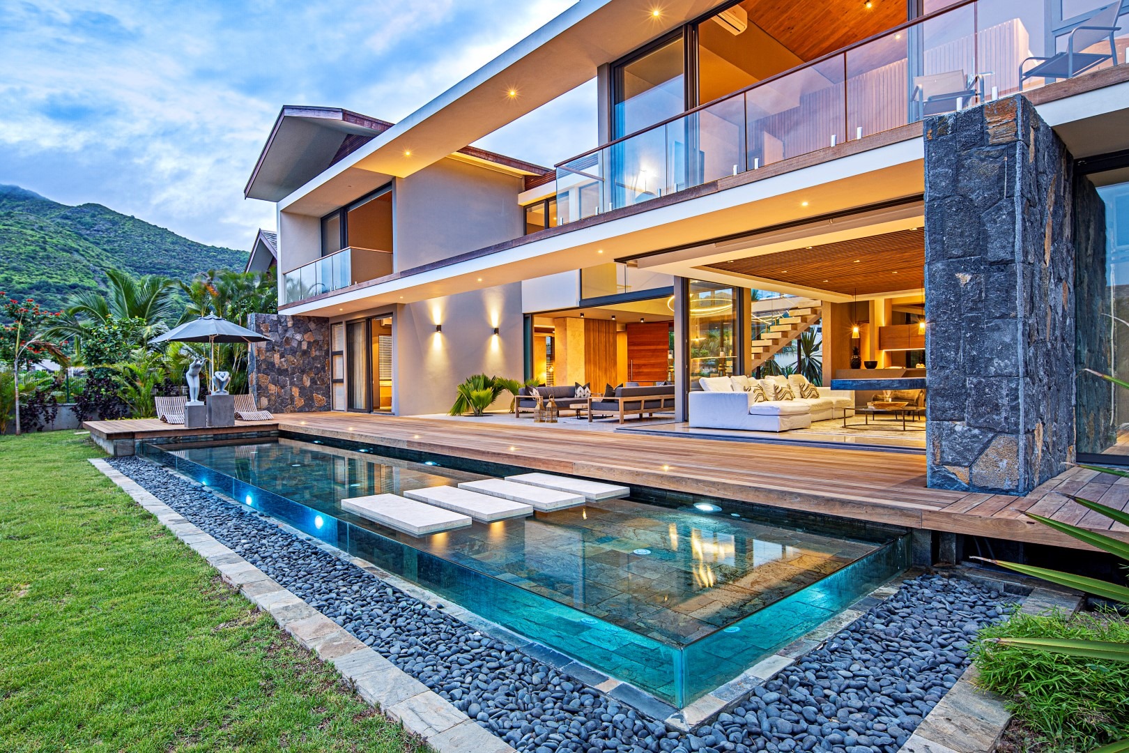 luxury villa in mauritius balise marina